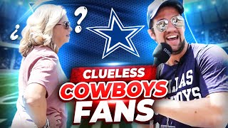 Asking Cowboys Fans About Players Who Don't Exist