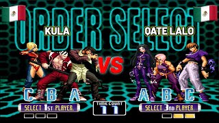 KULA vs QATE LALO TOP MATCH  KOF 2002