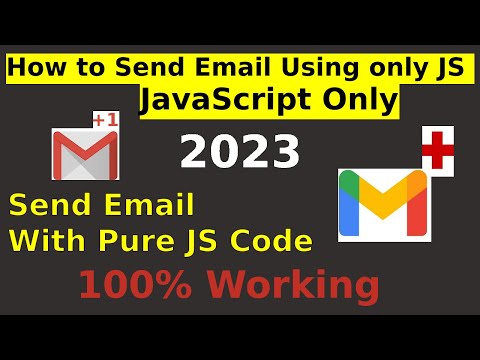 How To Send Email Using JavaScript Only - 100% Working - YouTube