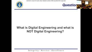 Day 2: Digital Engineering/Digital Standards