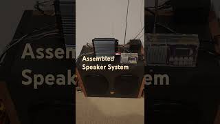 Assembled Speaker System @ProfDavidJDelosReyes  #speaker #ported #music