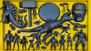 Dinosaurus Jurassic World Dominion: T-rex, One piece, Skibidi Toilet, King kong, Avengers