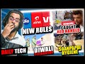 Jio Airtel New Rules Tonight, Zomato Future Packing Caught by Raid, India China Soldiers Diwali