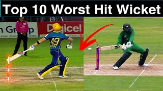 Top 10 Worst Hit Wickets in Cricket History | TOP 10 Cricket | Dekh viral dekh