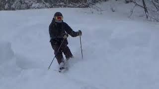 高畑スキー場　レッドコース　コブ　2021年 1月2日　2    Takahata Ski Resort Japan  Bumps 高畑滑雪胜地 日本