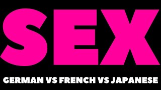 How To Pronounce Sex?  Wie spricht man Sex aus? Comment prononcer Sex? Sexはどう発音しますか？