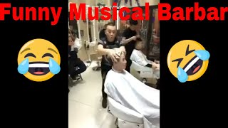 Funny Musical Barber | funny barbar | Comical Station | HD 2019