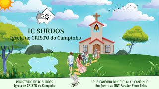 Culto de Surdos as 19hs em 06.02.2025