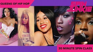 QUEENS OF HIP HOP! 👑 30 Minute Spin Class [Rhythm Cycling]