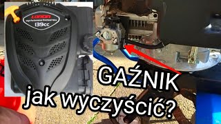 Silnik loncin jak wyczyścić gaźnik? Pływające obroty nie odpala glebogryzarka kosiarka, brak paliwa.