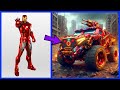 AVENGERS But APC CAR VENGERS 🔥 All Characters (marvel & DC) 2024💥