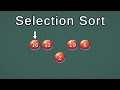 Selection Sort Algorithm Explained Visually – Step-by-Step Animation!