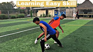 Learn easy skill football/Khmer football style(រៀនអំពីក្បាច់បាល់ទាត់)