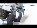 juki mol 254 automatic 2 needle belt loop attaching industrial sewing machine