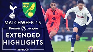 Tottenham Hotspur v. Norwich City | PREMIER LEAGUE HIGHLIGHTS | 12/5/2021 | NBC Sports