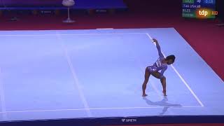 Simone Biles Floor Event Finals 2019 World Championships