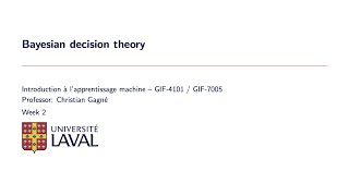 2.2 Bayesian decision theory