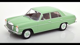 Modelissimo: Model Car Group Mercedes 220D W115 1972 lightgreen 1/18