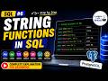 SQL String Functions Explained | UPPER, LOWER, LENGTH, CONCAT, SUBSTRING | SQL Tutorial Hindi #6
