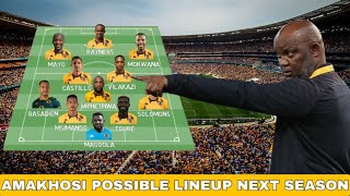 How Kaizer Chiefs Could Line Up Under Pitso Mosimane With New Signings