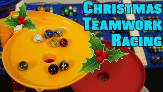 Epic Christmas Marble Teamwork Racing