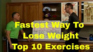 Fastest Way To Lose Weight (Top 10 Exercises)