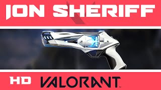 Ion Sheriff VALORANT Skin | ALL KILL SOUNDS | Skins Collection Showcase