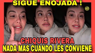 CHIQUIS ESTA ENOJADA CON SUS COLEGAS EGOISTAS. NOTICIAS DE LA RED.