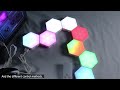 cheap nanoleaf govee alternative jimimoro 8 pack hexagon light panels unboxing testing u0026 review