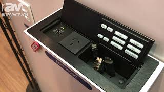 Integrate 2017: Extron Showcases the EBP 1200C, One of Its Modular eBUS Cable Cubbies