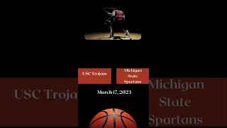 USC Trojans vs Michigan State Spartans  Score Recap: Last Night's Epic NCAAM Game. #shorts