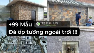 99+ Mẫu Đá ốp tường ngoài trời Đẹp