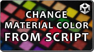 How to CHANGE COLOR of an OBJECT in script in Unity