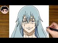 How to Draw MAHITO from Jujutsu Kaisen | Easy Step-by-Step