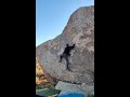 Joshua Tree Bouldering | Unnamed - Nicole Boulder (V3)