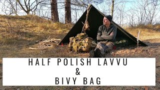 Half Polish lavvu & bivy bag