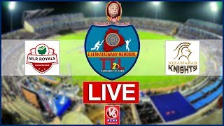 MLR Royals Mahbubnagar Vs Nizambad Nights  LIVE | G Venkataswamy Memorial Telangana T-20 League