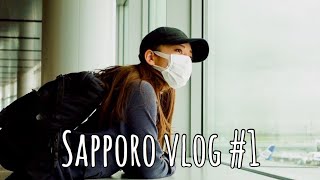 【Vlog#1】Haneda Tokyo airport  to Sapporo station.