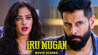 Iru Mugan Movie Scenes | Will the drama help their investigation? | Vikram | Nayanthara