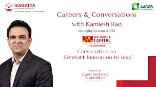 Careers \u0026 Conversations | Kamlesh Rao