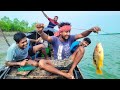 বৃষ্টির দিনে মাতলা নদীতে বরশি দিয়ে বেশ বড় বড় মাছ পেলাম@SundarbanNaturalVlog-kp1ww