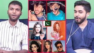 INDIANS react to Best Pakistani Tik Tok Transformations (2020)