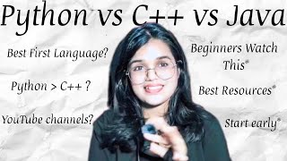 Python vs C++ vs Java | Beginners Should Learn THIS First