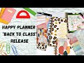 Happy Planner “Back to Class” Release