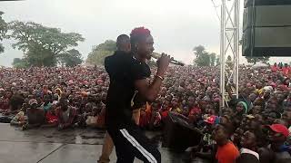 OMUTUME PLANET PERFORMANCE AT THE BUSOGA ONE RADIO SHOW IN LUUKA.