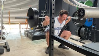 Squat everyday Day 1910: This workout destroyed me today