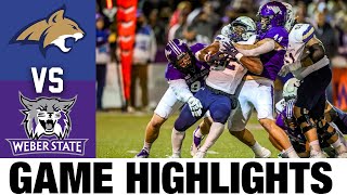 #9 Montana State vs #19 Weber State | FCS Week 7 | 2021 College Football