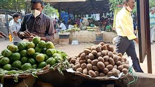 உழவர் சந்தை மதுரை பி பி குளம் ...#madurai