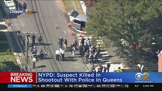 NYPD: Suspect Dead After Gunfight With Officers In Queens