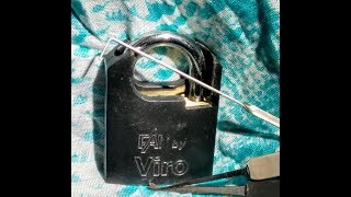 Lock Picking a FAI by Viro Padlock 43.5mm